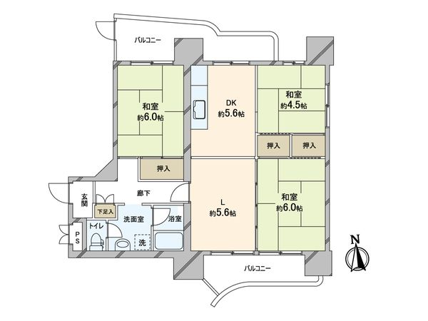 間取図(平面図)