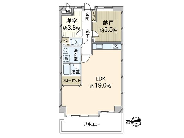 間取図(平面図)