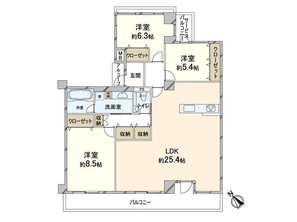 間取図(平面図)