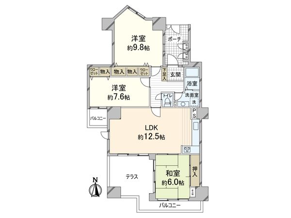 間取図(平面図)