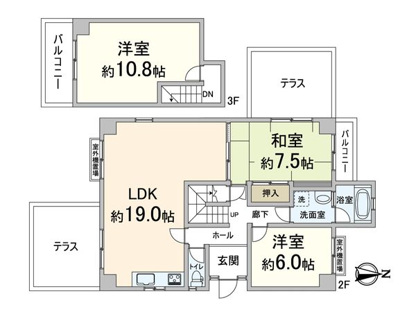 緑丘ハウス 間取図(平面図) 緑丘ハウス 間取図(平面図)