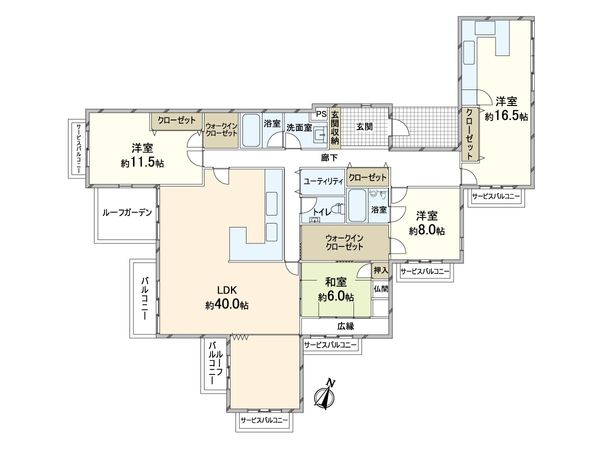 間取図(平面図)
