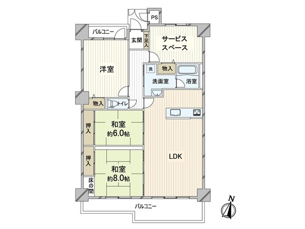 間取図(平面図)