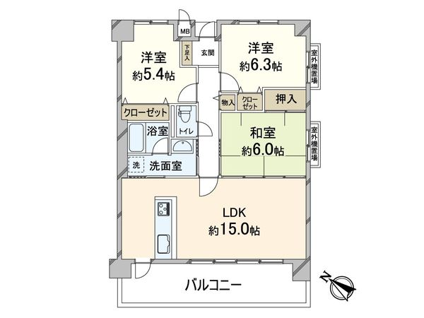 間取図(平面図)