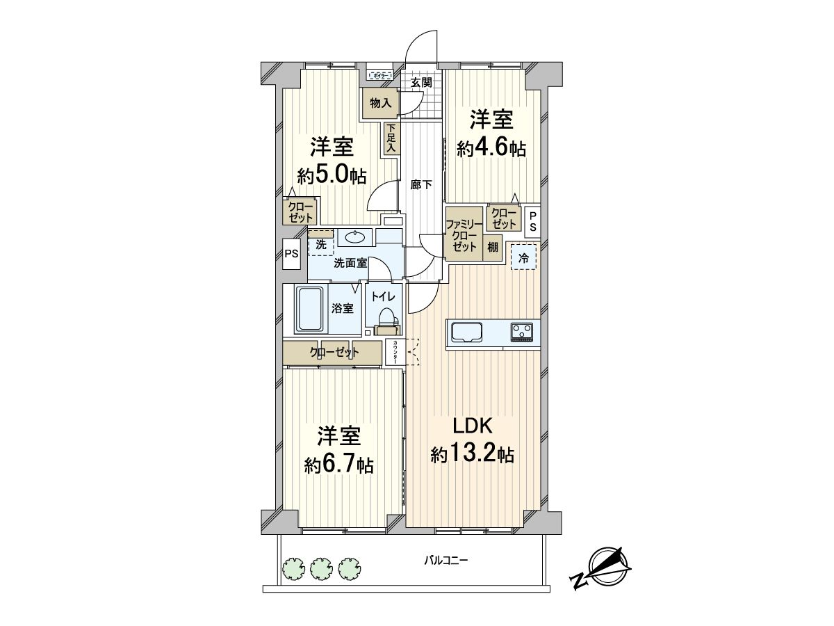 間取図(平面図)