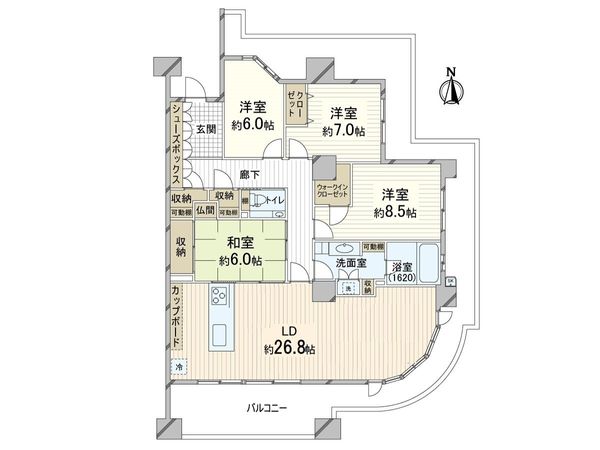 千里・桃山台プライマージュ 間取図(平面図) 千里・桃山台プライマージュ 間取図(平面図)