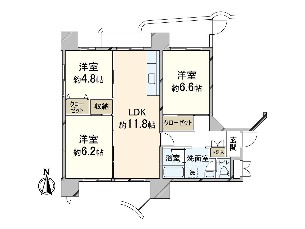 間取図(平面図)