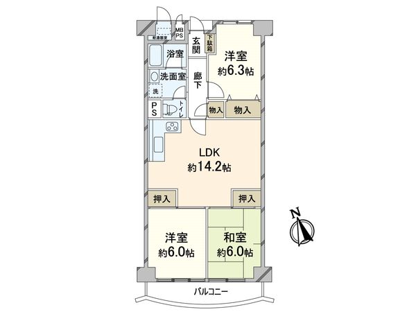 間取図(平面図)