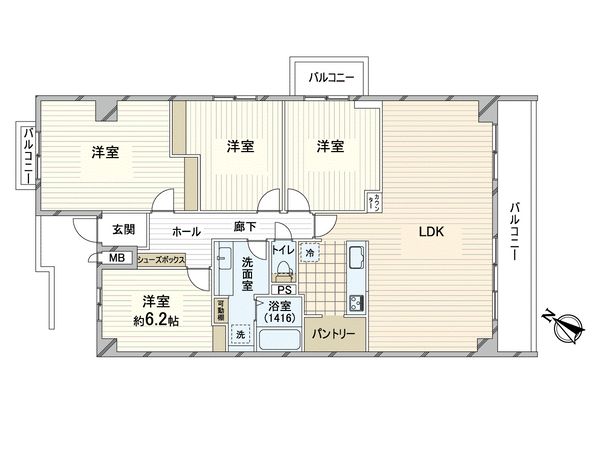 間取図(平面図)