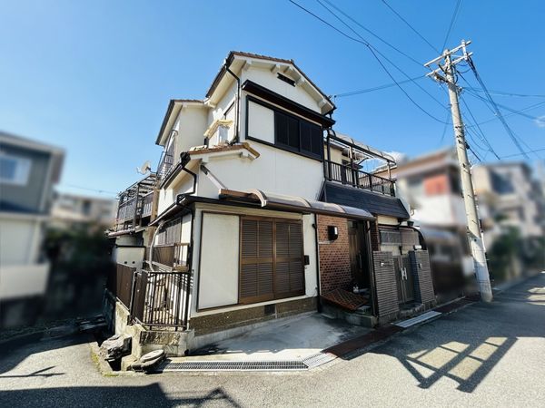 豊中市夕日丘2丁目 土地 前面道路含む外観 豊中市夕日丘2丁目 土地 前面道路含む外観