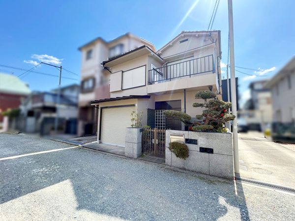 豊中市熊野町1丁目 土地 前面道路含む外観