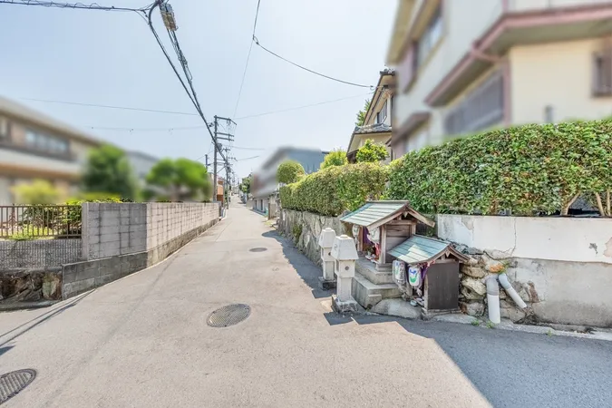 前面道路