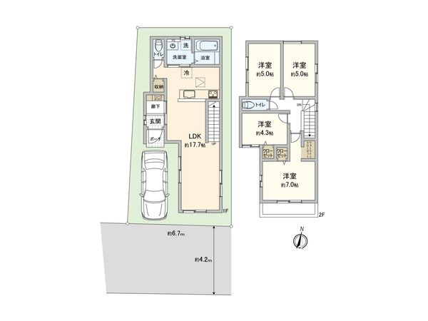 間取図(平面図)