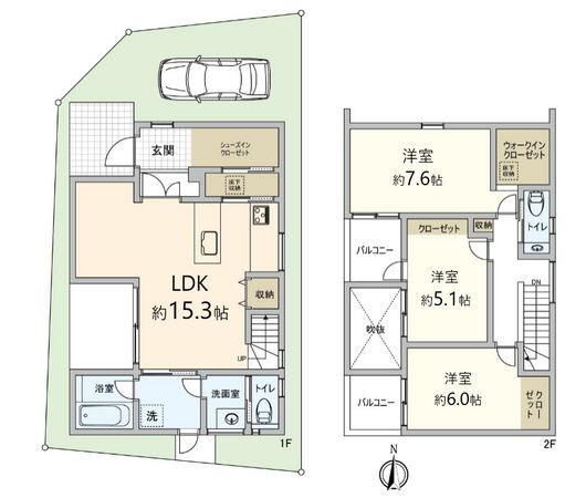 間取図(平面図)