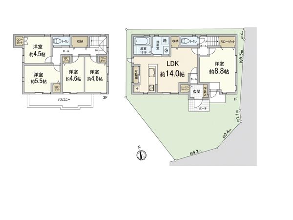 間取図(平面図)