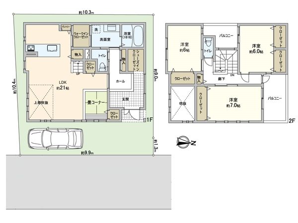 間取図(平面図)