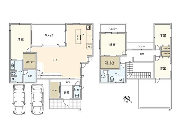 豊中市千里園3丁目 戸建 間取図(平面図) 間取図(平面図)