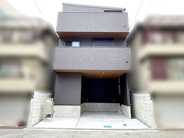豊中市宝山町 新築戸建 外観