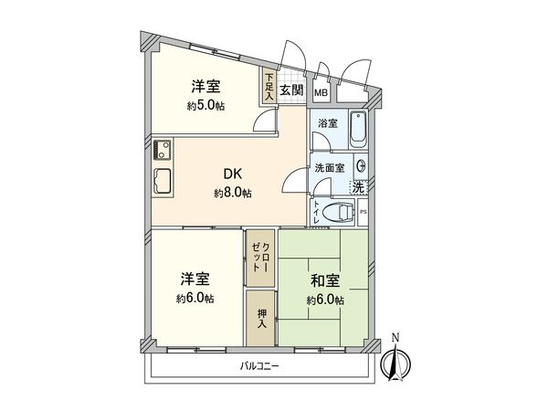 間取図(平面図)
