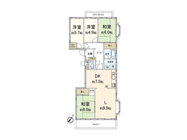 間取図(平面図)