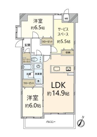 間取図(平面図)