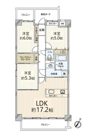 間取図(平面図)