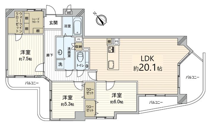 間取図(平面図)