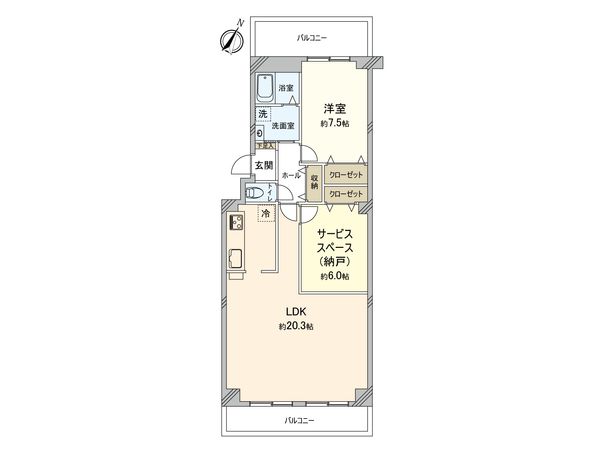 パストラルハイム豊中 間取図(平面図)
