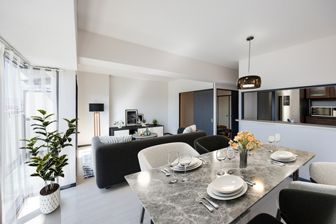 ライオンズマンション豊中上野東 リビング