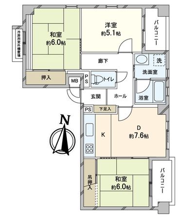 間取図(平面図)