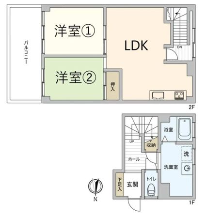 刀根山ガーデンハイツ 間取図(平面図) 刀根山ガーデンハイツ 間取図(平面図)