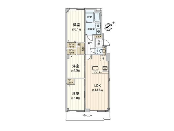 パストラルハイム豊中 間取図(平面図) パストラルハイム豊中 間取図(平面図)