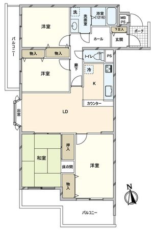 間取図(平面図)