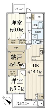 間取図(平面図)