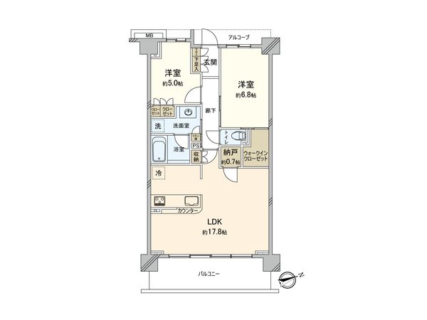 間取図(平面図)