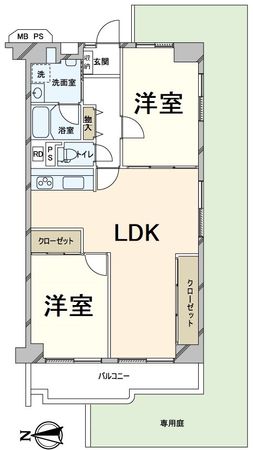間取図(平面図)