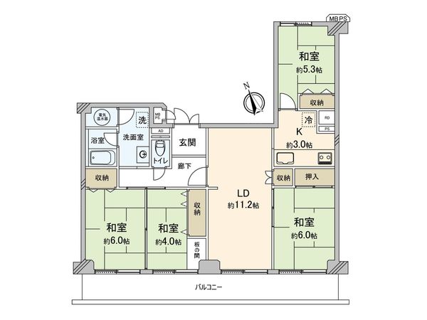 間取図(平面図)