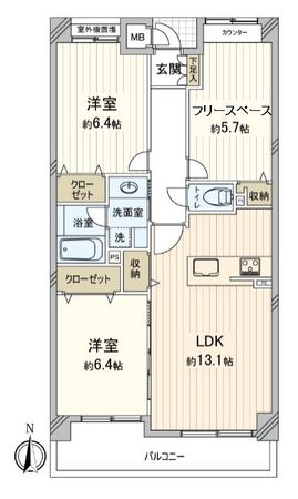 間取図(平面図)