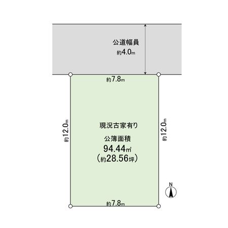 高槻市栄町4丁目 区画図 高槻市栄町4丁目 区画図