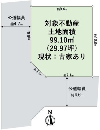 津之江北町 土地 区画図 津之江北町 土地 区画図