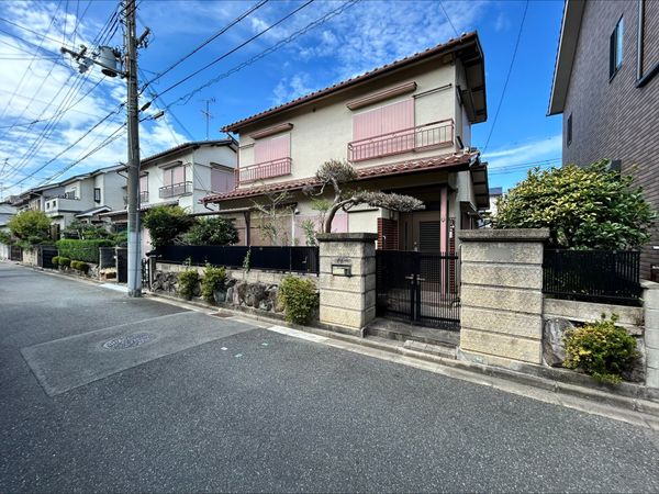 高槻市寿町3丁目 土地 前面道路含む外観