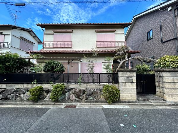 高槻市寿町3丁目 土地 前面道路含む外観