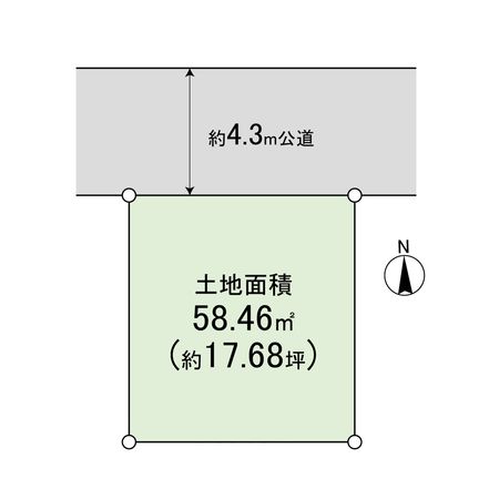 高槻市赤大路町 区画図 高槻市赤大路町 区画図