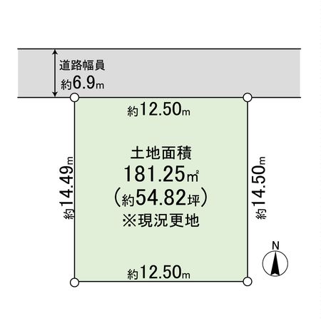 高槻市高見台 区画図 区画図