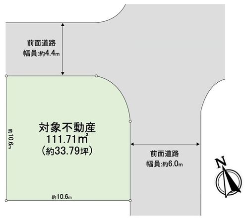高槻市淀の原町 区画図