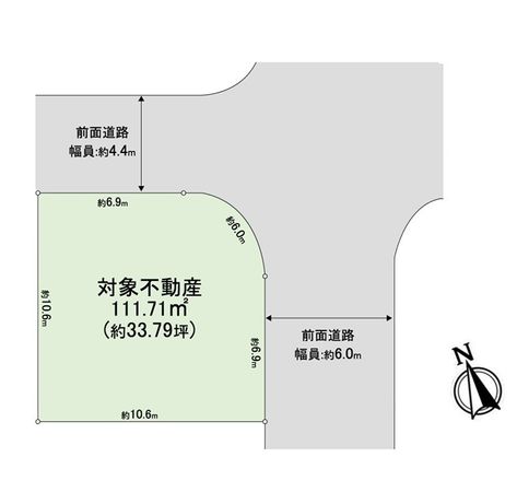 高槻市淀の原町 区画図