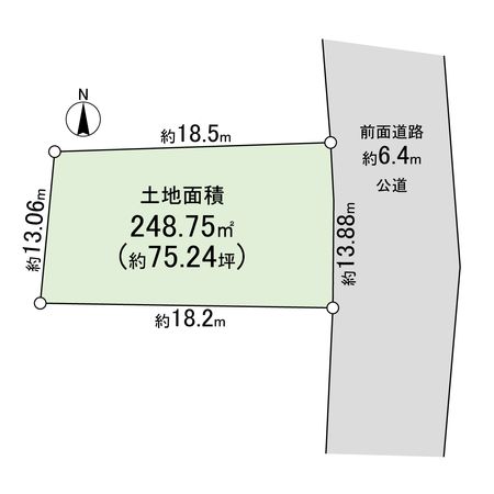 塚原6丁目 区画図 区画図