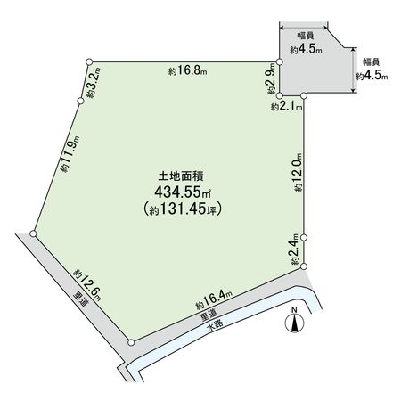 高槻市氷室町2丁目 区画図 高槻市氷室町2丁目 区画図
