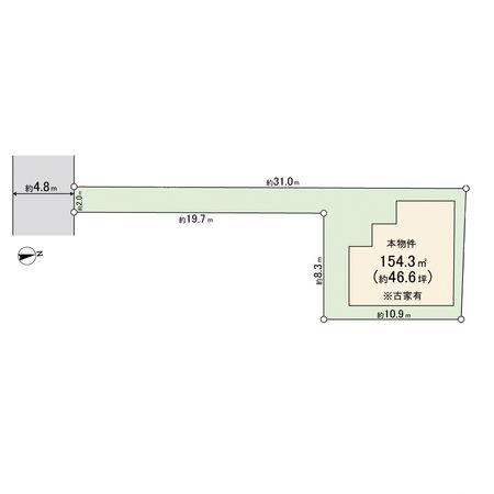 高槻市清福寺町 区画図 高槻市清福寺町 区画図