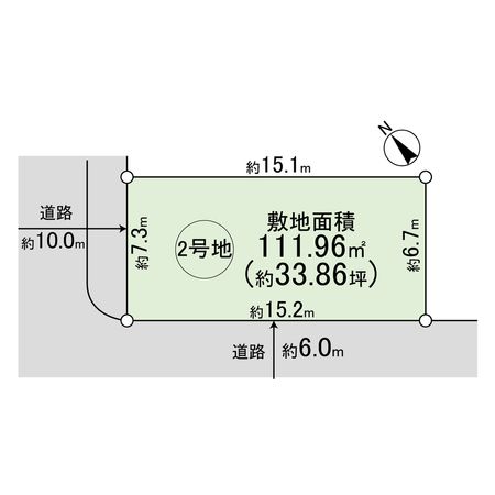 高槻市大和1丁目 2号地 間取図